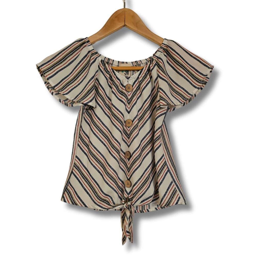 Girls Bell Sleeve Top